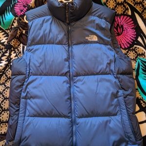 The North Face 550 down vest size medium
